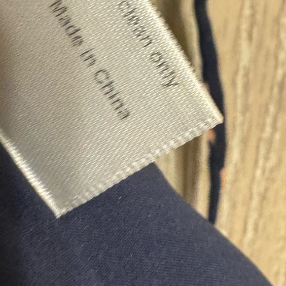 Hutch Clara Leopard Dress  Navy and Peach Wrap Dress - Picture 8 of 12